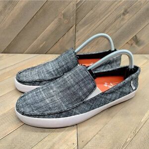 Vans Surf Sider Casual Slip‎ On Sneakers Mens Size 8 Grey   Skateboarding Shoes